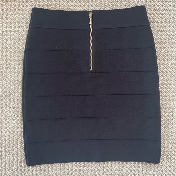 Bebe Black Bandage Skirt Size S - Picture 6 of 12